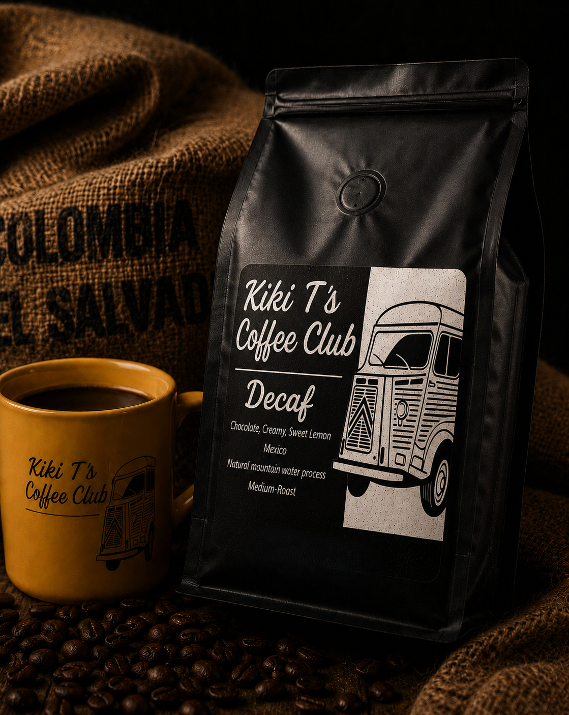 Kiki T's Coffee Club - Decaf