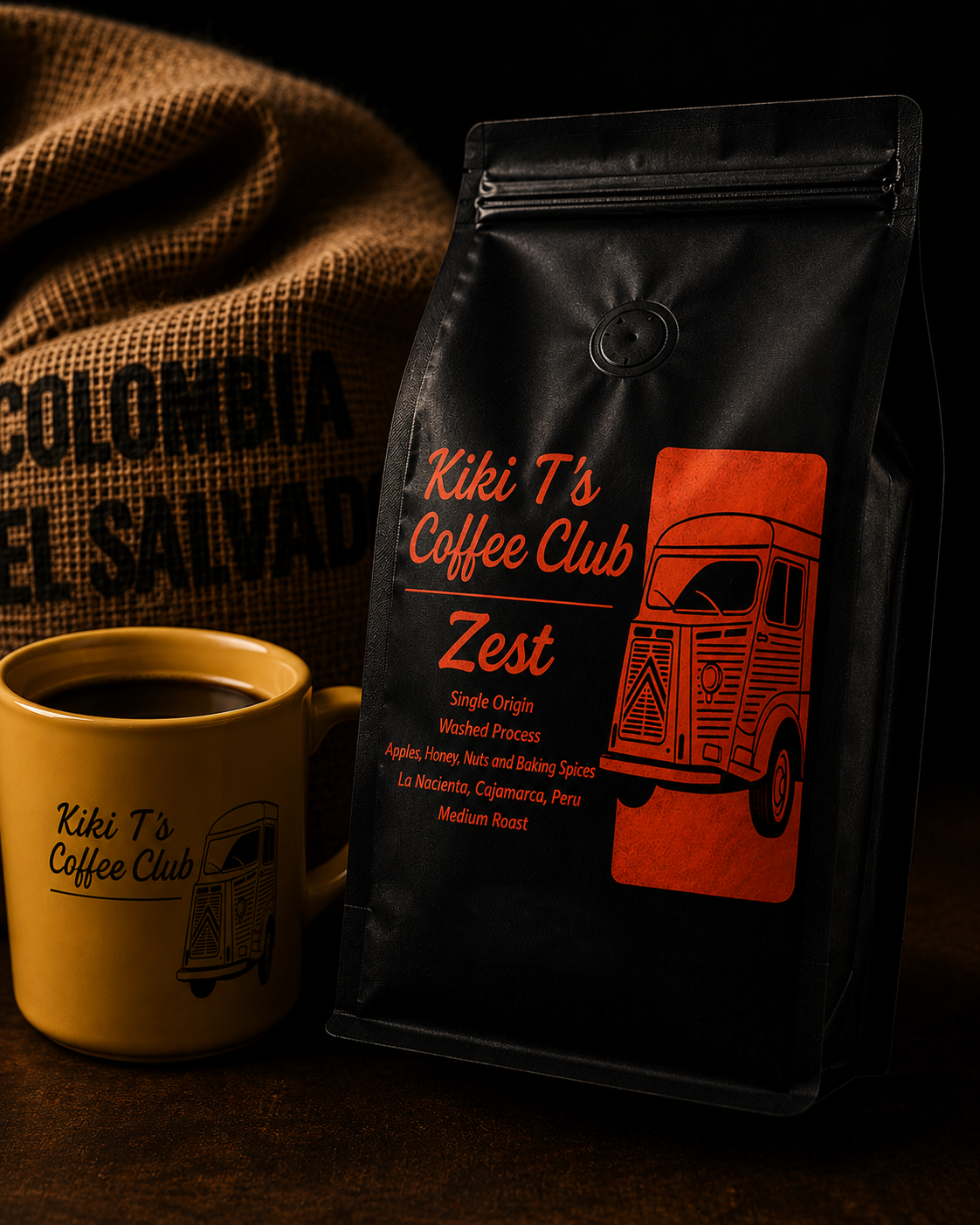 Kiki T's Coffee Club - Zest